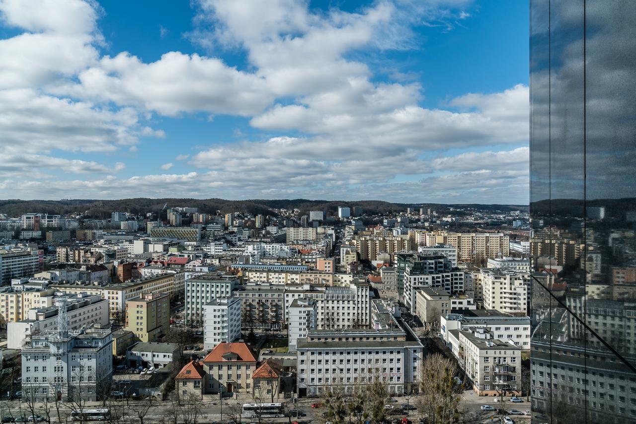 Glob Apartament Sea Towers Gdyně Exteriér fotografie